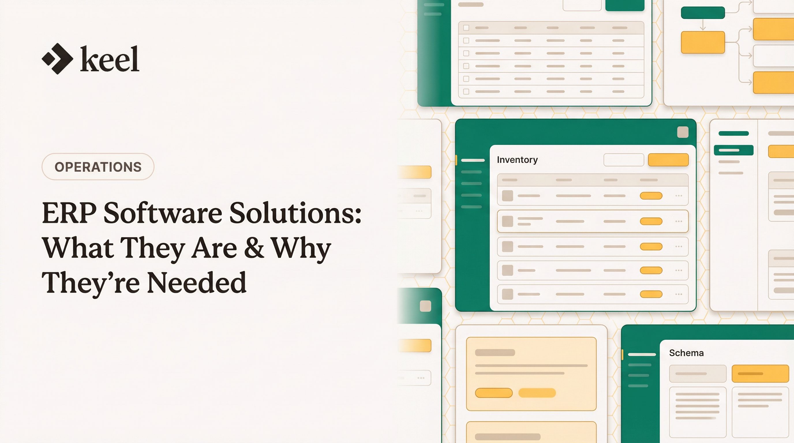 ERP Software Solutions: What They Are & Why They're Needed