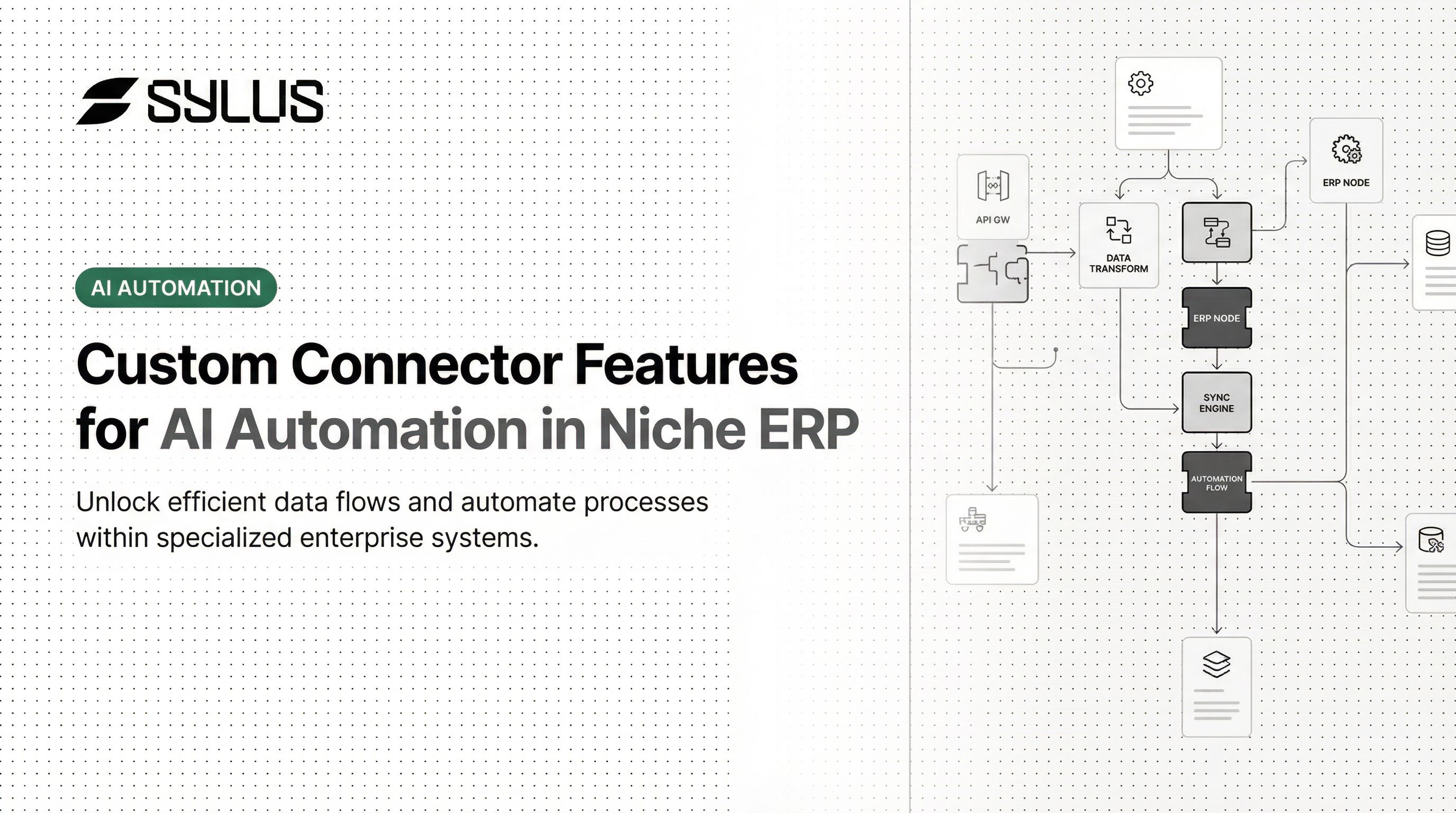 Custom Connector Features for AI Automation in Niche ERP