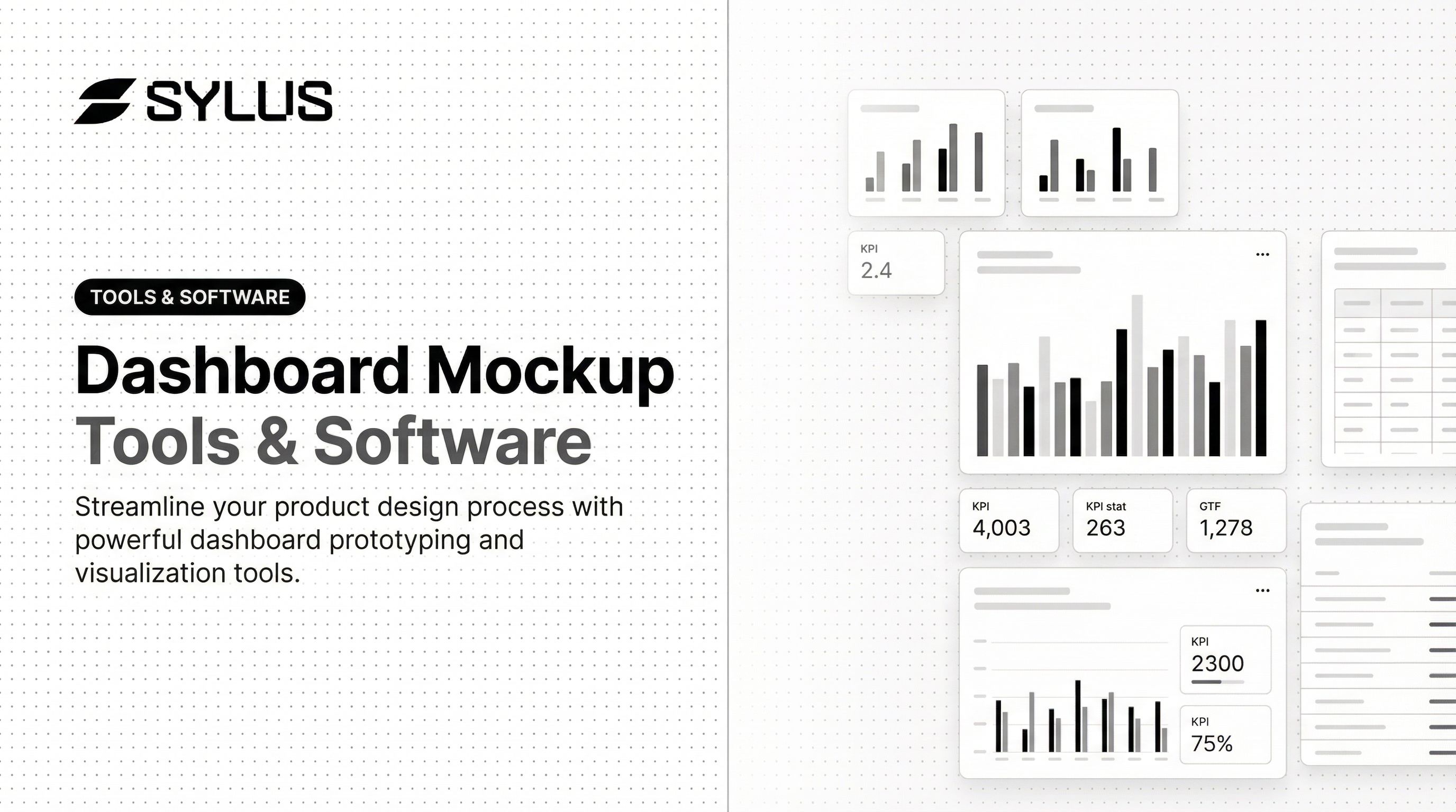Dashboard Mockup Tools & Software