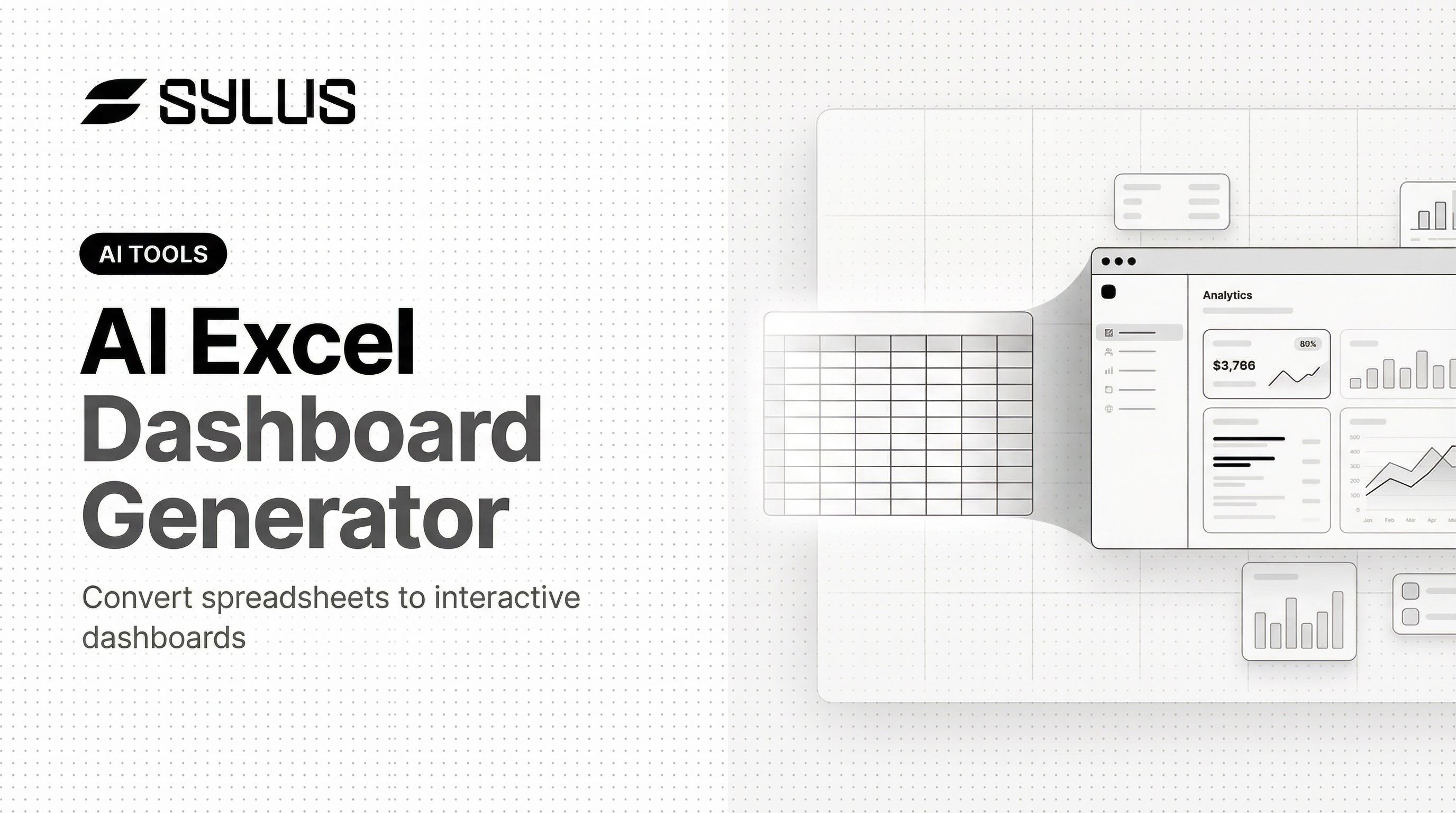 AI Excel Dashboard Generator: Convert Spreadsheets to Interactive Dashboards