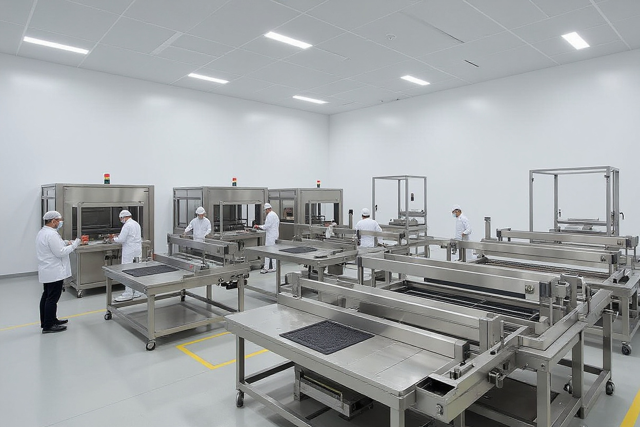 FAA certified aircraft windshield manufacturing facility with precision thermoforming equipment and quality control processes#1.6