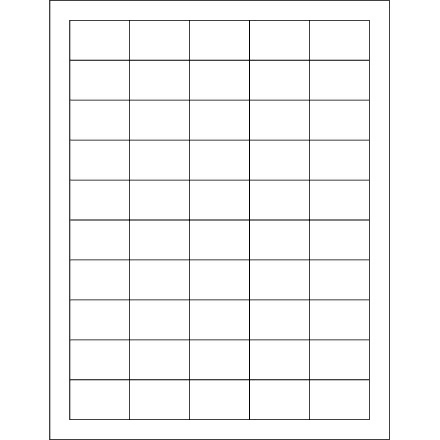 ignoreGeneration#Removable Rectangle Laser Labels