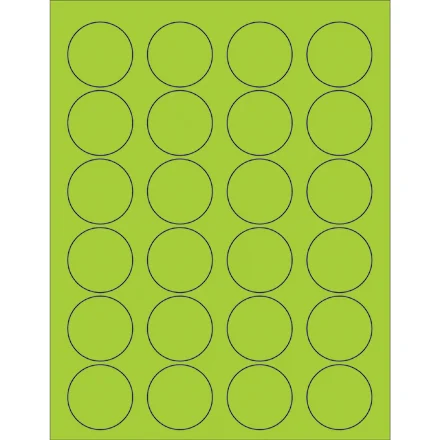 ignoreGeneration#Fluorescent Circle Laser Labels