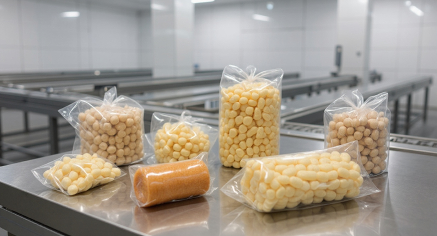 Food and Beverage packaging with polyolefin shrink film for safety and freshness#1.9