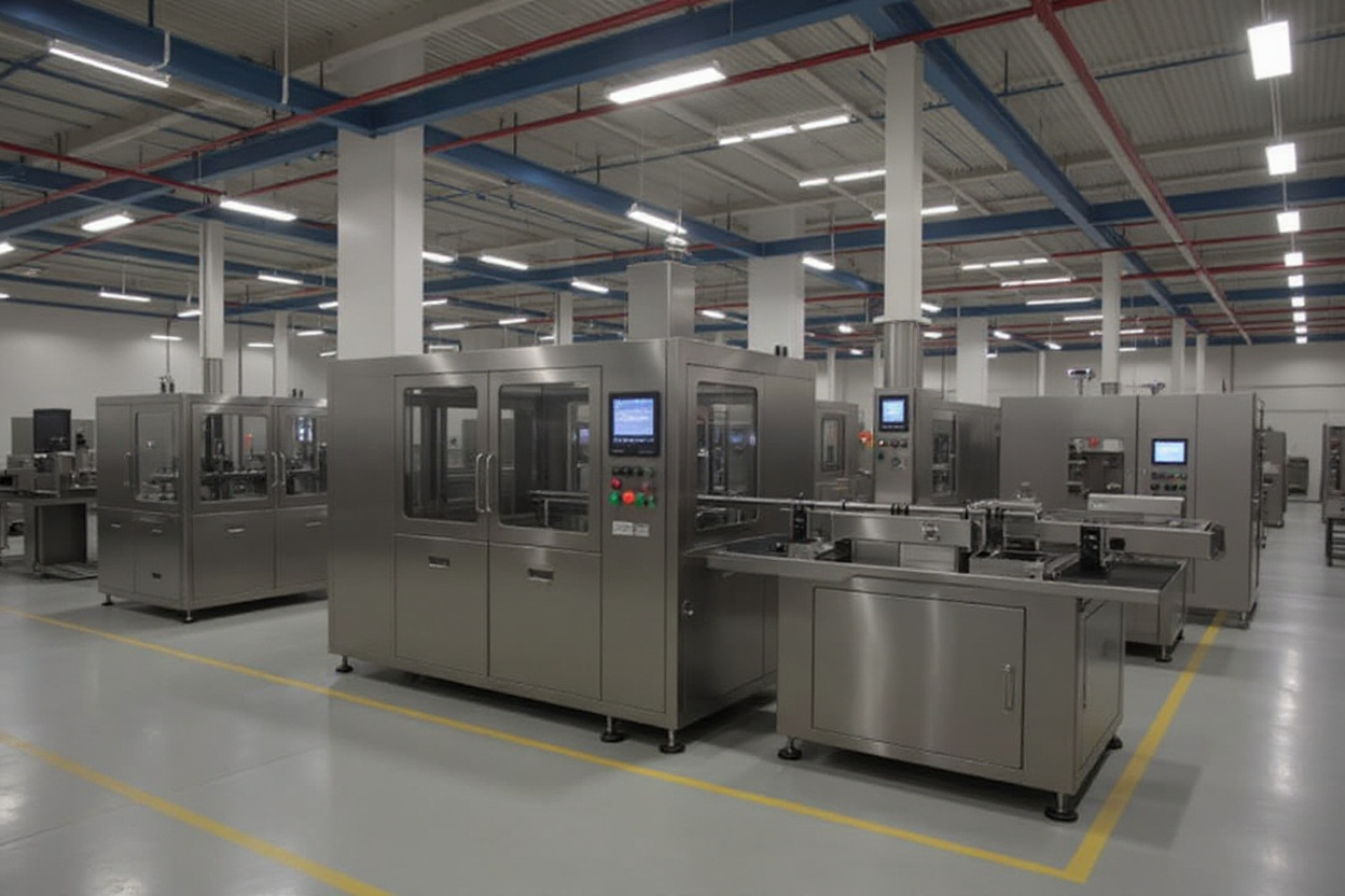 Plastics manufacturing facility with automated cooling systems and mold temperature regulation equipment#1.5