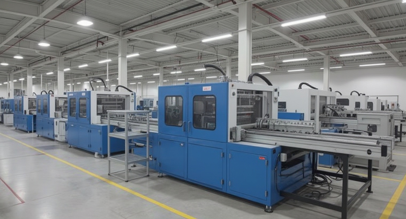 Injection molding machines and automated production systems for plastic manufacturing#1.9