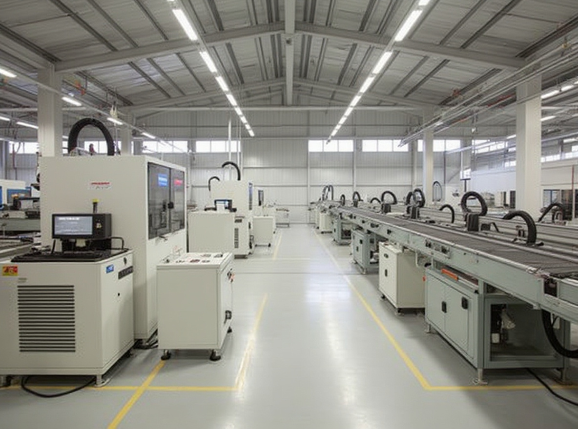 Injection molding facility with automation systems and Star Automation equipment for precision manufacturing#1.3