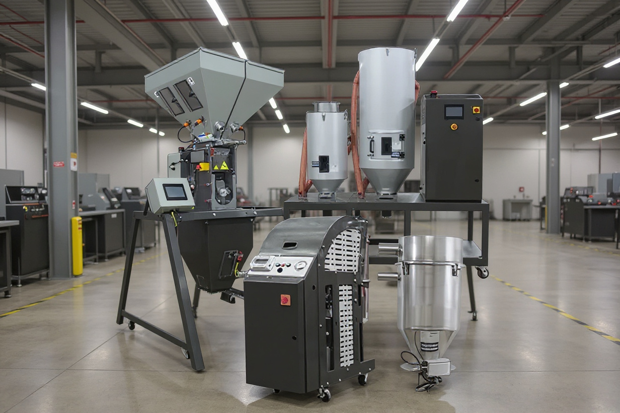 Industrial automation equipment in manufacturing setting#1.5