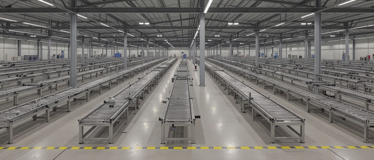 Industrial automation conveyor systems for manufacturing and assembly lines#16.9