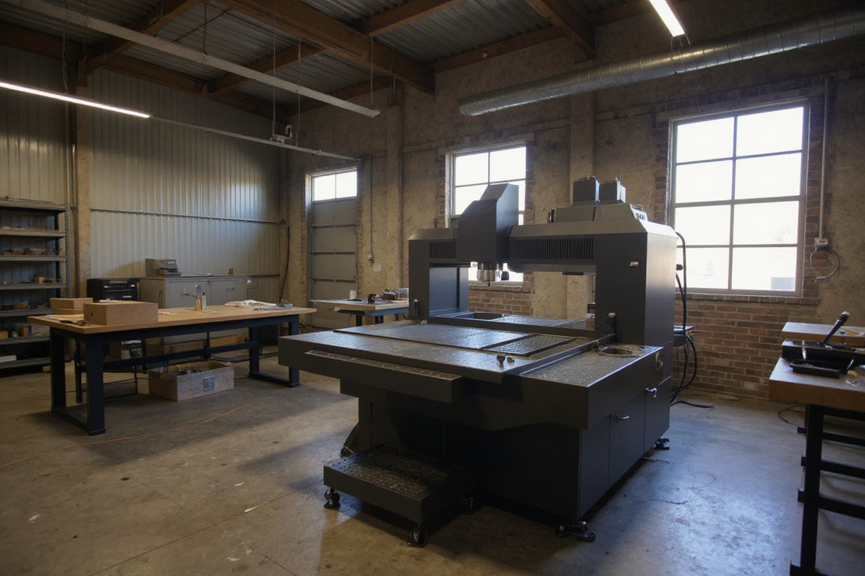 Small business workshop with CNC equipment for hobbyist and entrepreneurial projects#1.6