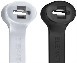 ignoreGeneration#2-LOCK™ ELEMATIC - Professional cable ties with double locking system in stainless steel