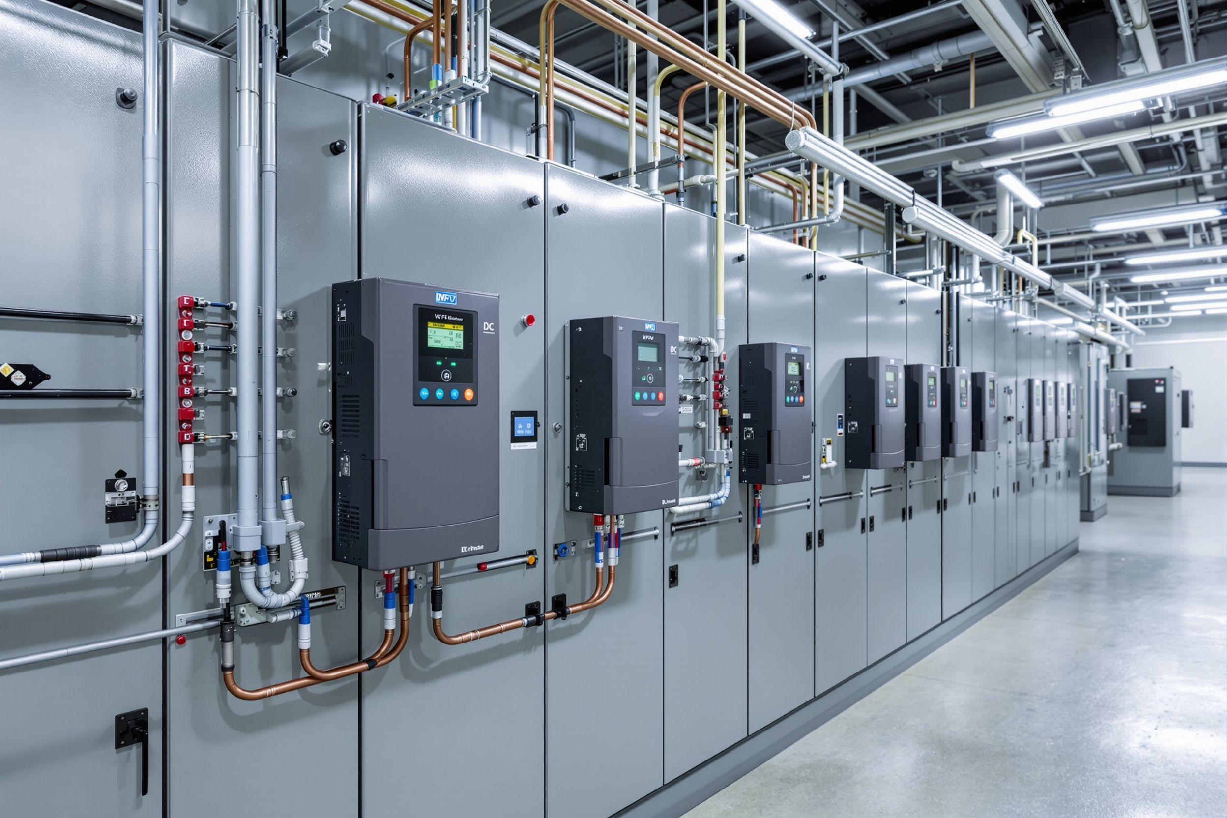 Variable speed drives under common DC bus configurations for shared power systems#1.6