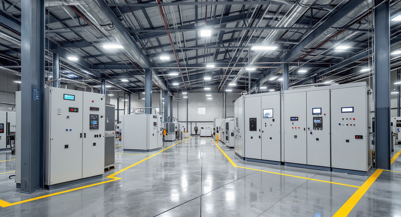 Manufacturing facility with electrical control systems and automation equipment representing ValuAdd's territory coverage#1.9