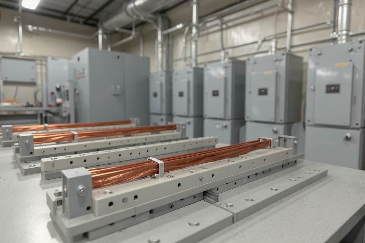 Panel shop busbar installation systems#1.6