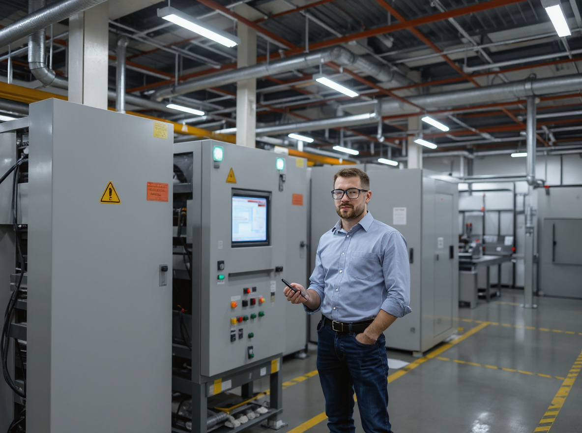 Technical specialist providing expert guidance on industrial electrical components and systems#1.3