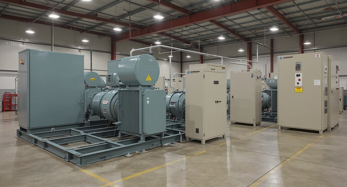 Heavy duty industrial operations with large motor systems requiring robust soft starter solutions#1.9