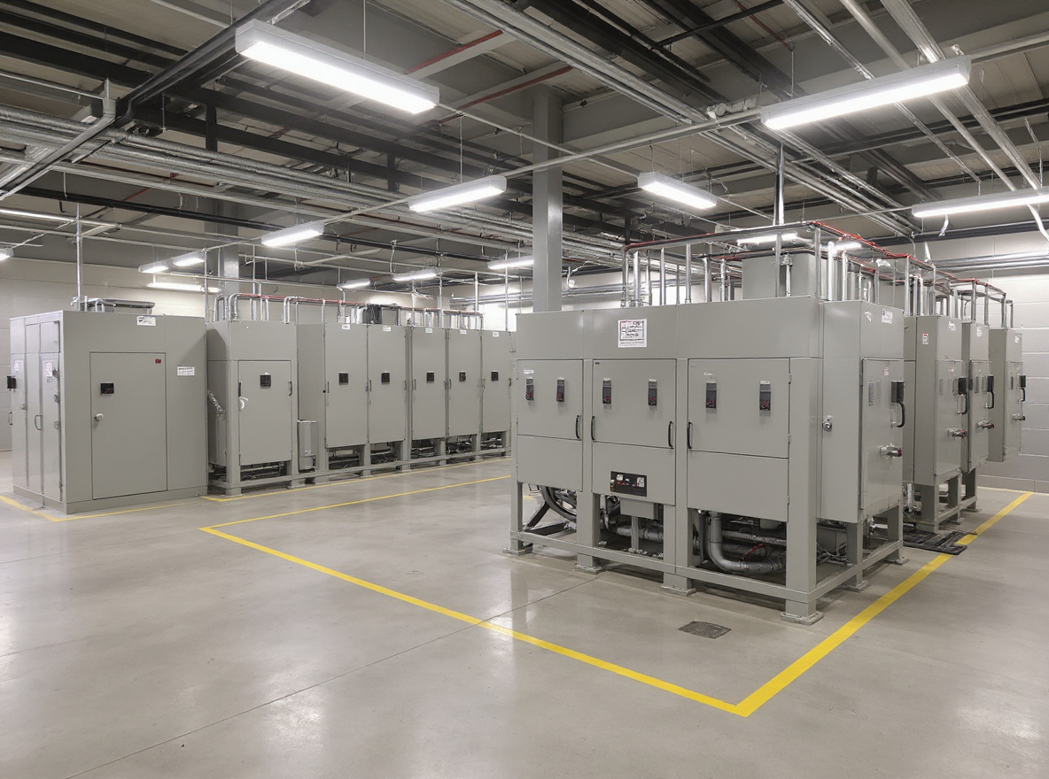 Manufacturing plants with electrical switching equipment requiring power isolation and control systems#1.3
