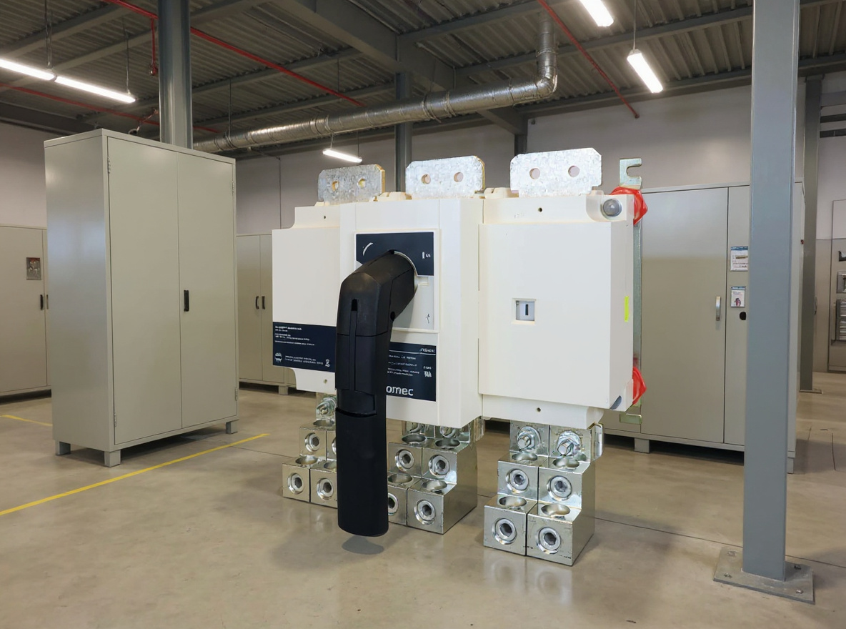 OEM electrical equipment integration requiring disconnect switches and transfer systems for industrial applications#1.3