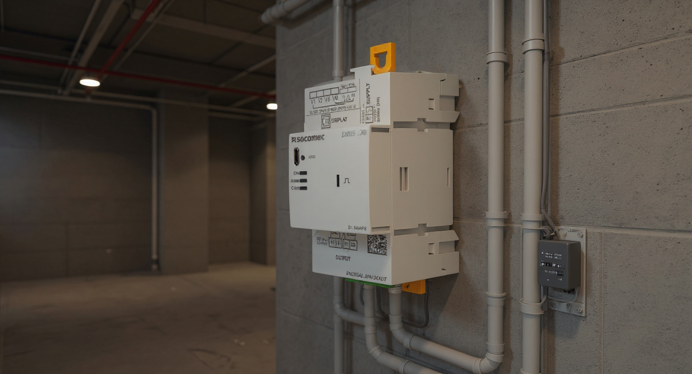 New electrical installation with power monitoring device integration for existing and new construction projects#1.9