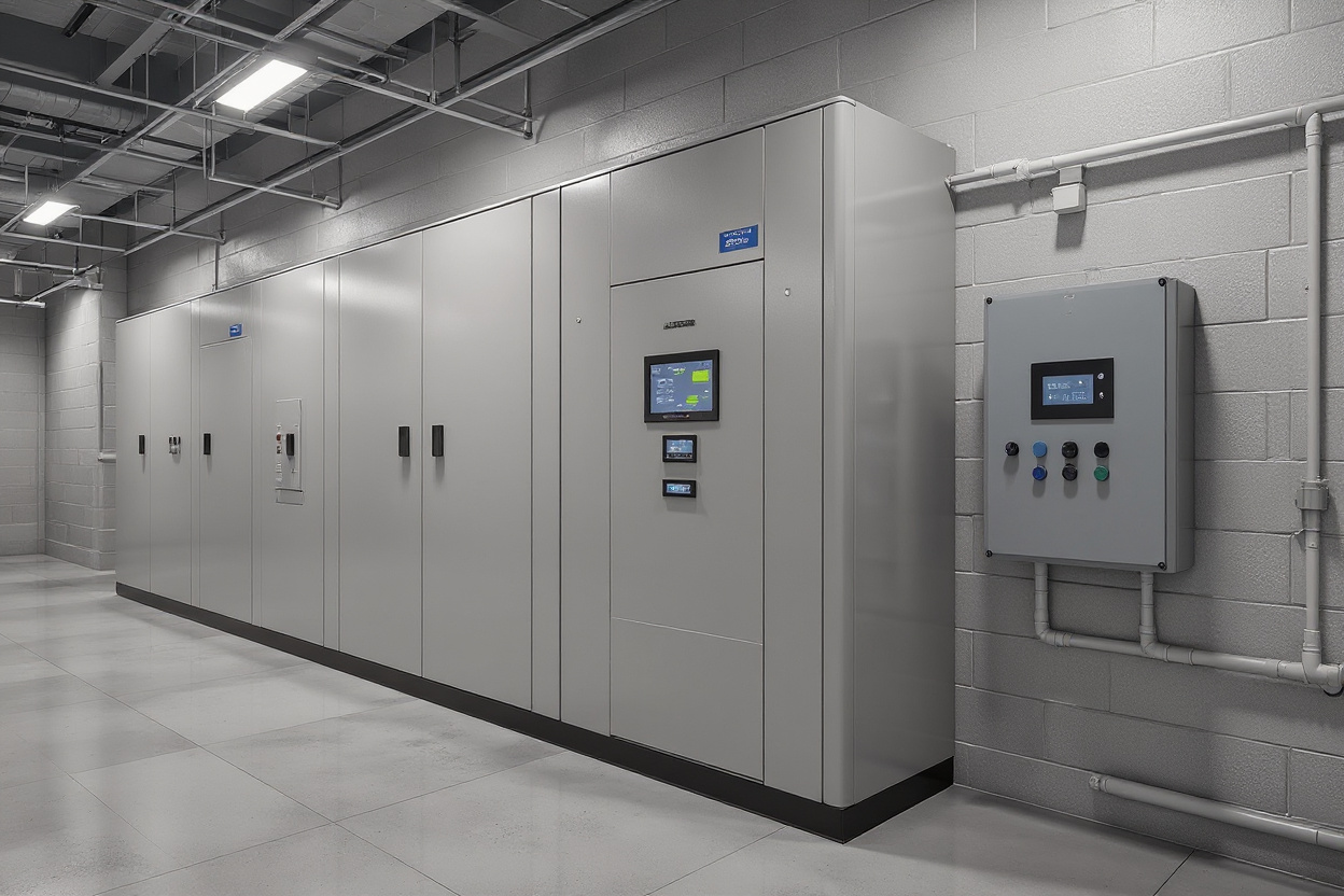 Building automation systems with HVAC control panels and energy management interfaces#1.6