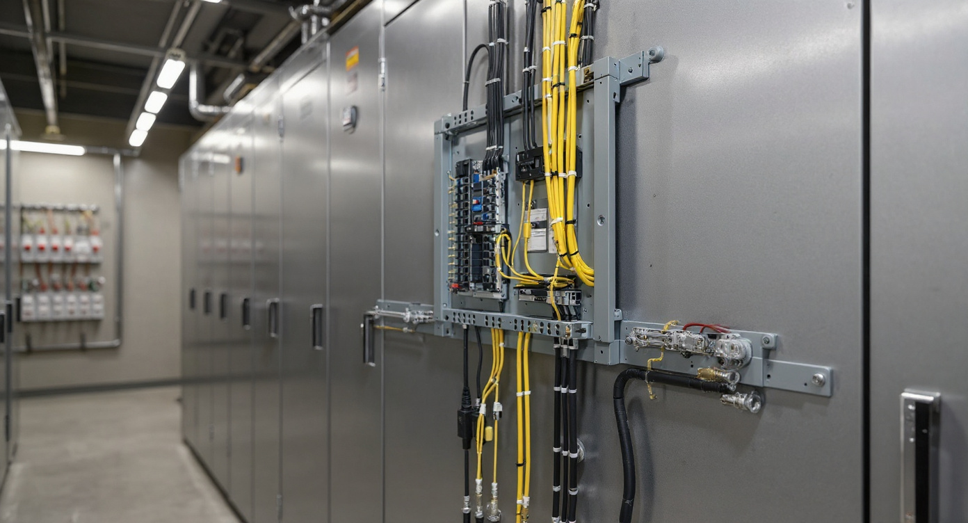 Panel mounting applications for securing cables to electrical panels up to 3mm thick#1.7