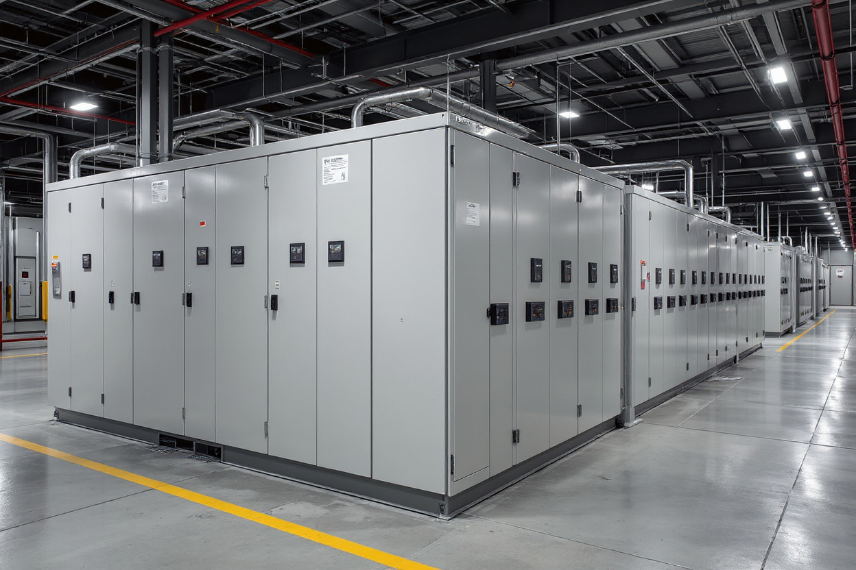 MCC lineup motor control center installation#1.5