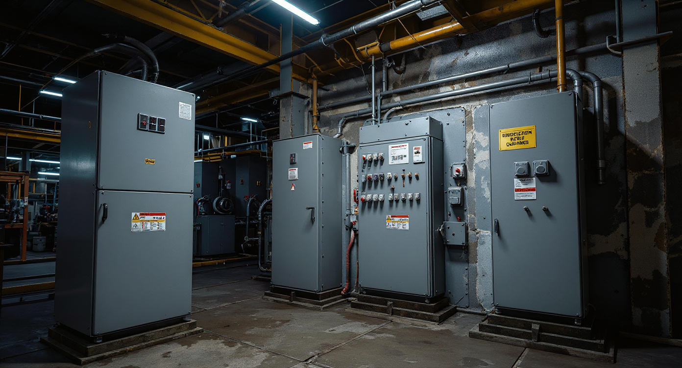 Industrial DC electrical systems in harsh environments requiring robust switching equipment#1.9