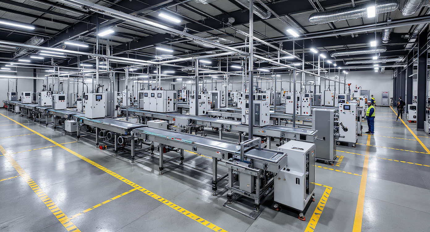 Heavy duty manufacturing facility with continuous production operations requiring reliable motor control systems#1.9