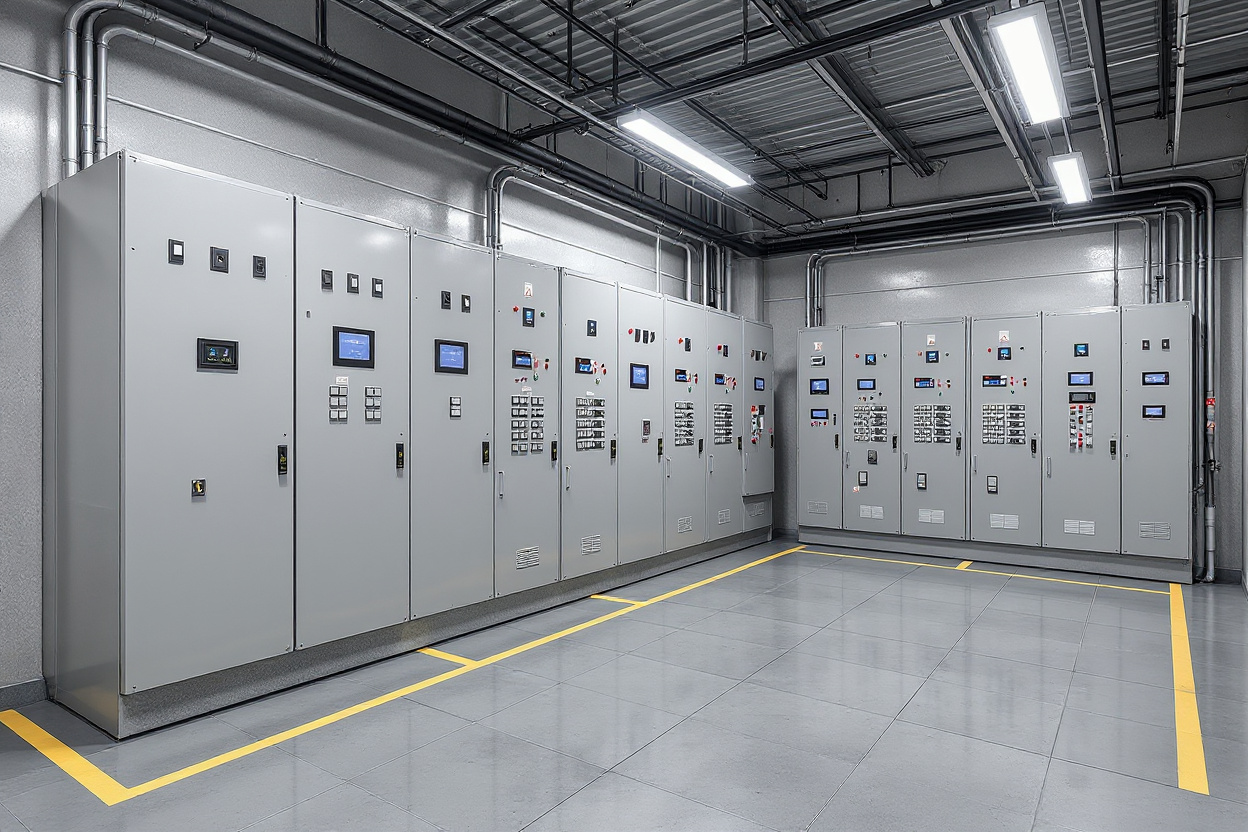 Electrical panels and control systems for industrial power distribution#1.4