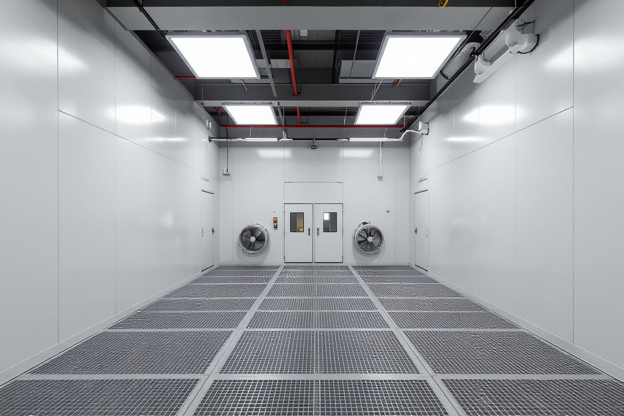 Paint spray booth and coating applications in industrial environment#1.4