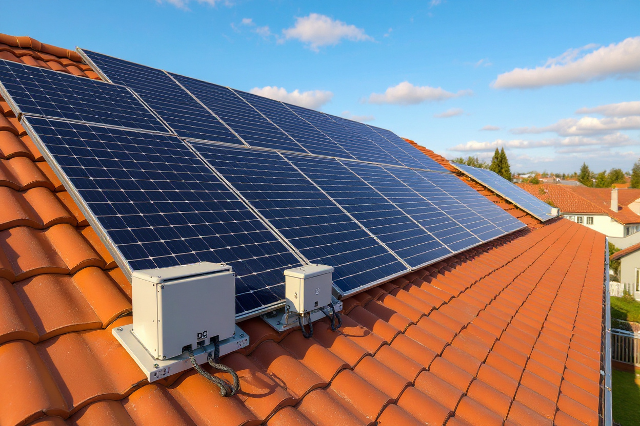 Photovoltaic solar panel installations with DC protection systems#1.6