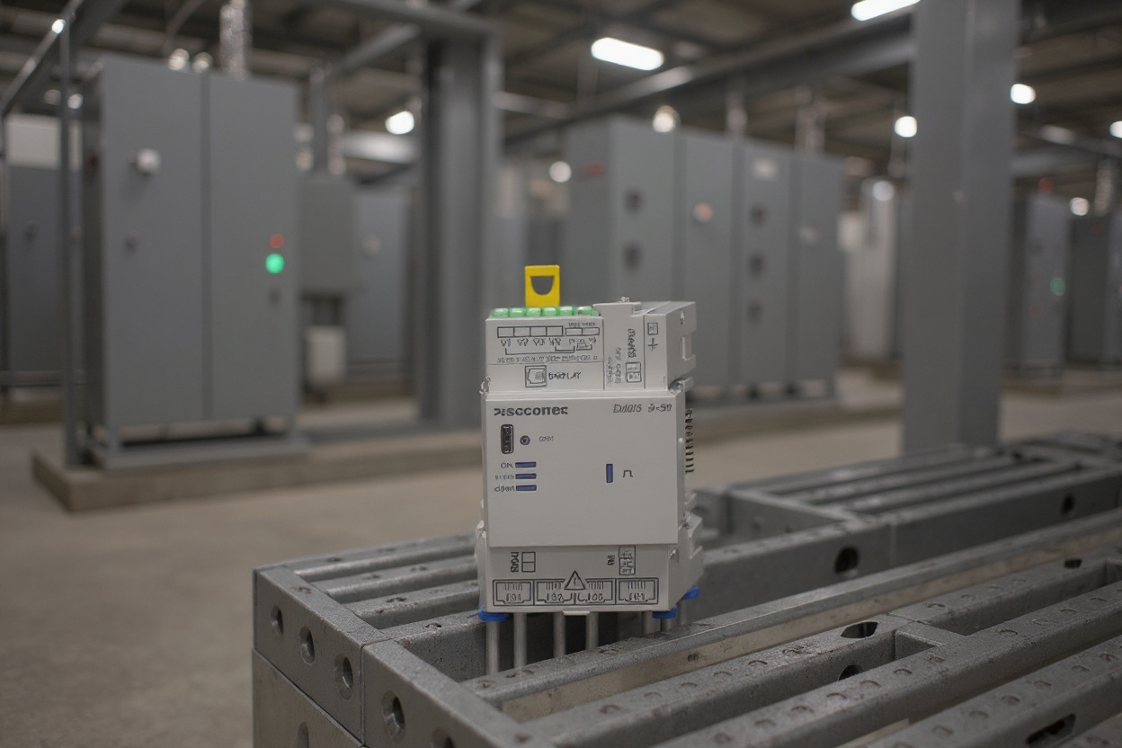 Power monitoring DIRIS module connections industrial facility#1.5