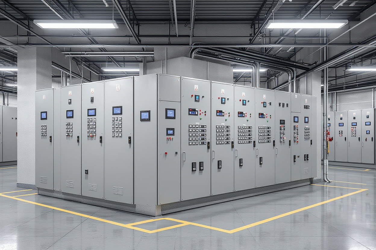 Industrial electrical distribution systems for manufacturing plants#1.6