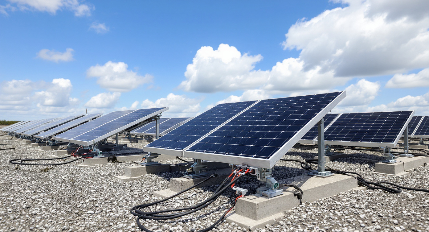 Solar photovoltaic panels and thermal systems with UV-resistant cable ties for outdoor renewable energy installations#1.9