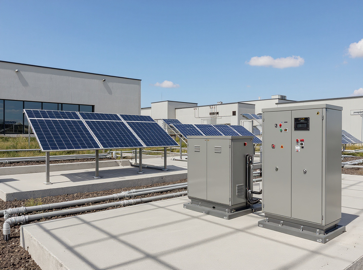 Solar photovoltaic and energy storage systems with power switching monitoring#1.2