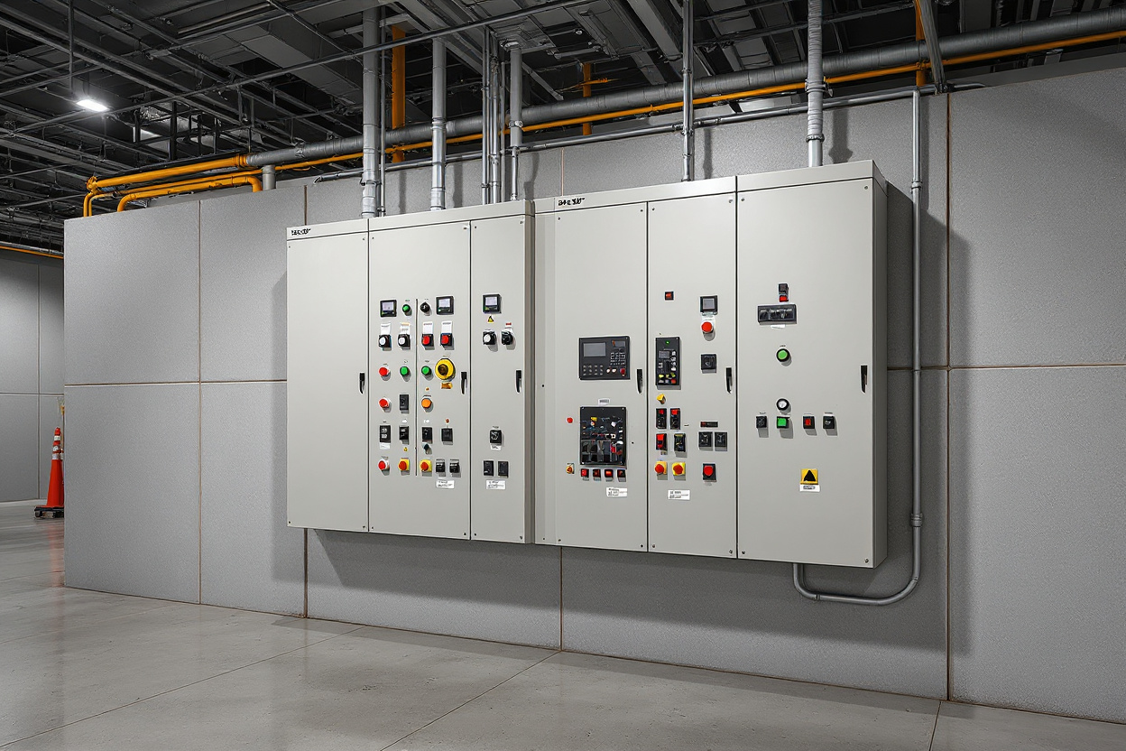 Electrical panel mounting for industrial control systems#1.6