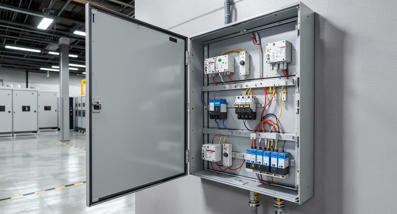 Overcurrent protection systems and short circuit safety equipment for electrical cabinets and control panels#1.9