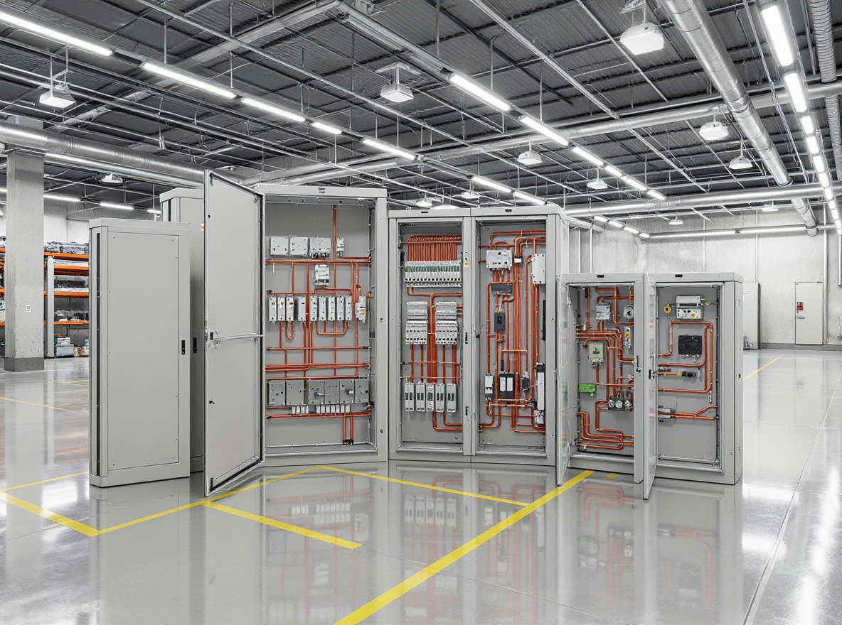 Electrical enclosures with busbar support mounting hardware for industrial control systems and panel boards#1.3