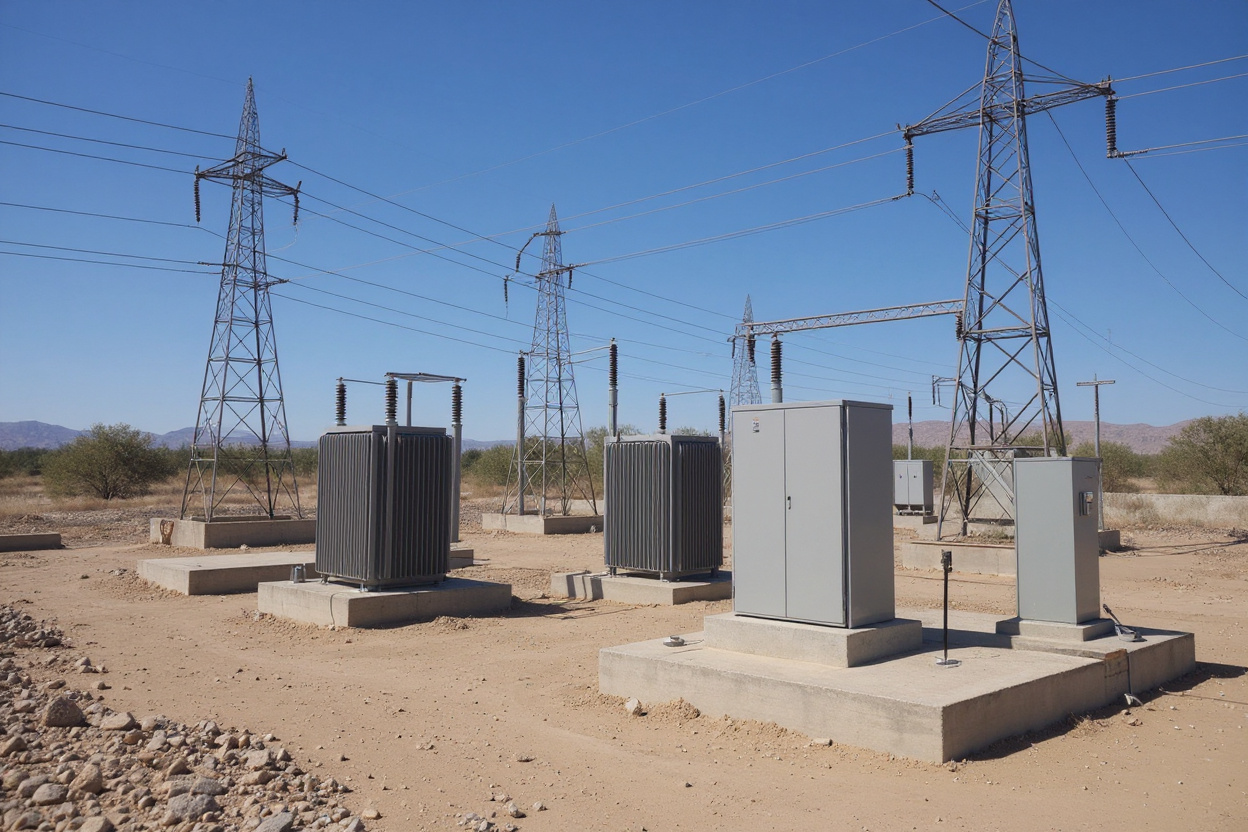 Outdoor electrical equipment and infrastructure requiring UV resistant cable management solutions#1.6