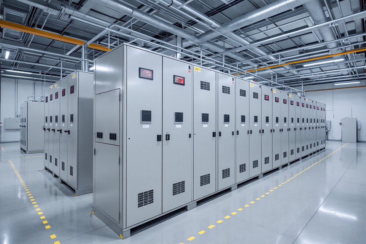 Battery rack protection systems and connection panels for energy storage#1.5