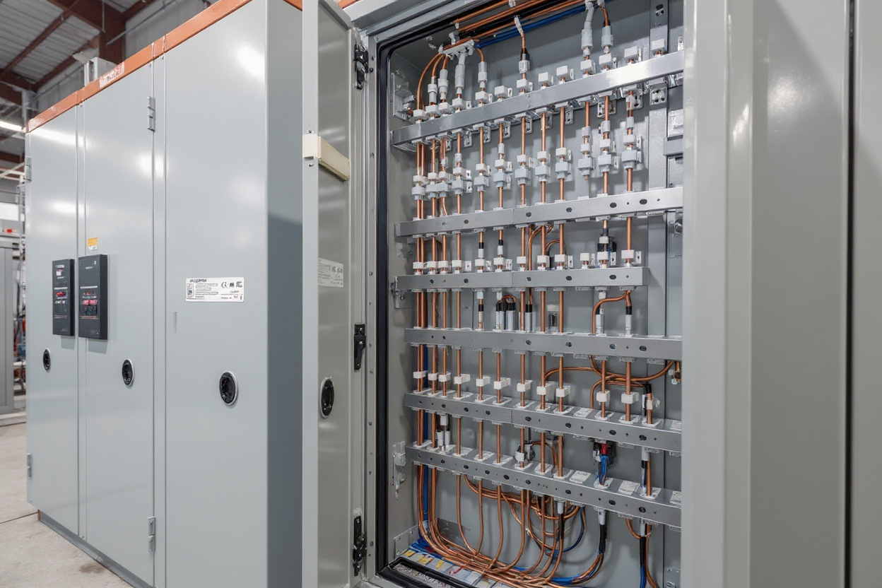 Secondary distribution busbar configuration in electrical control systems#1.5