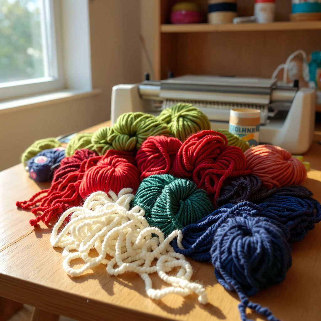 Knitting Machine Yarns