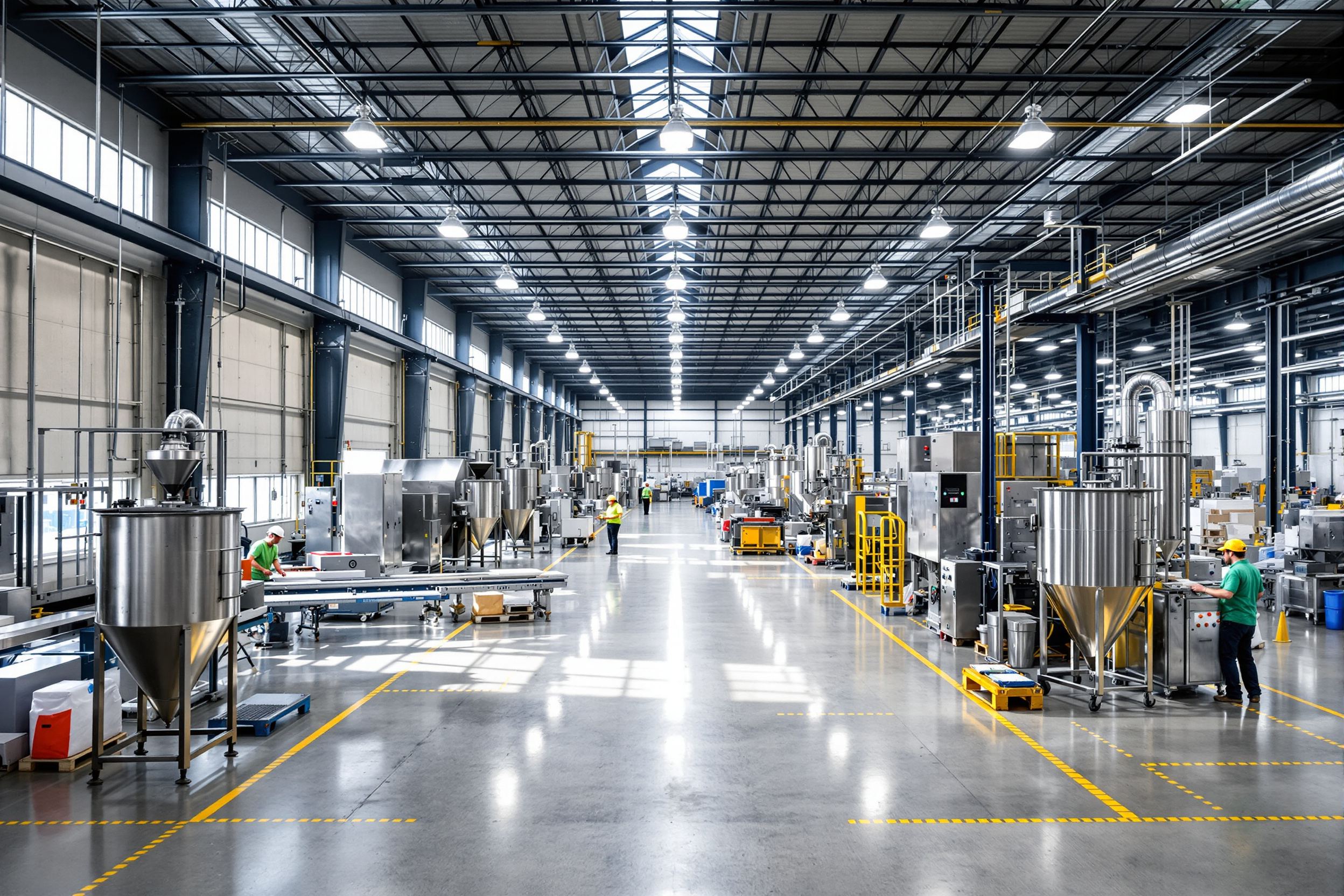 H&H Design and Manufacturing dry bulk packaging equipment manufacturing facility in Parsons Kansas#1.6