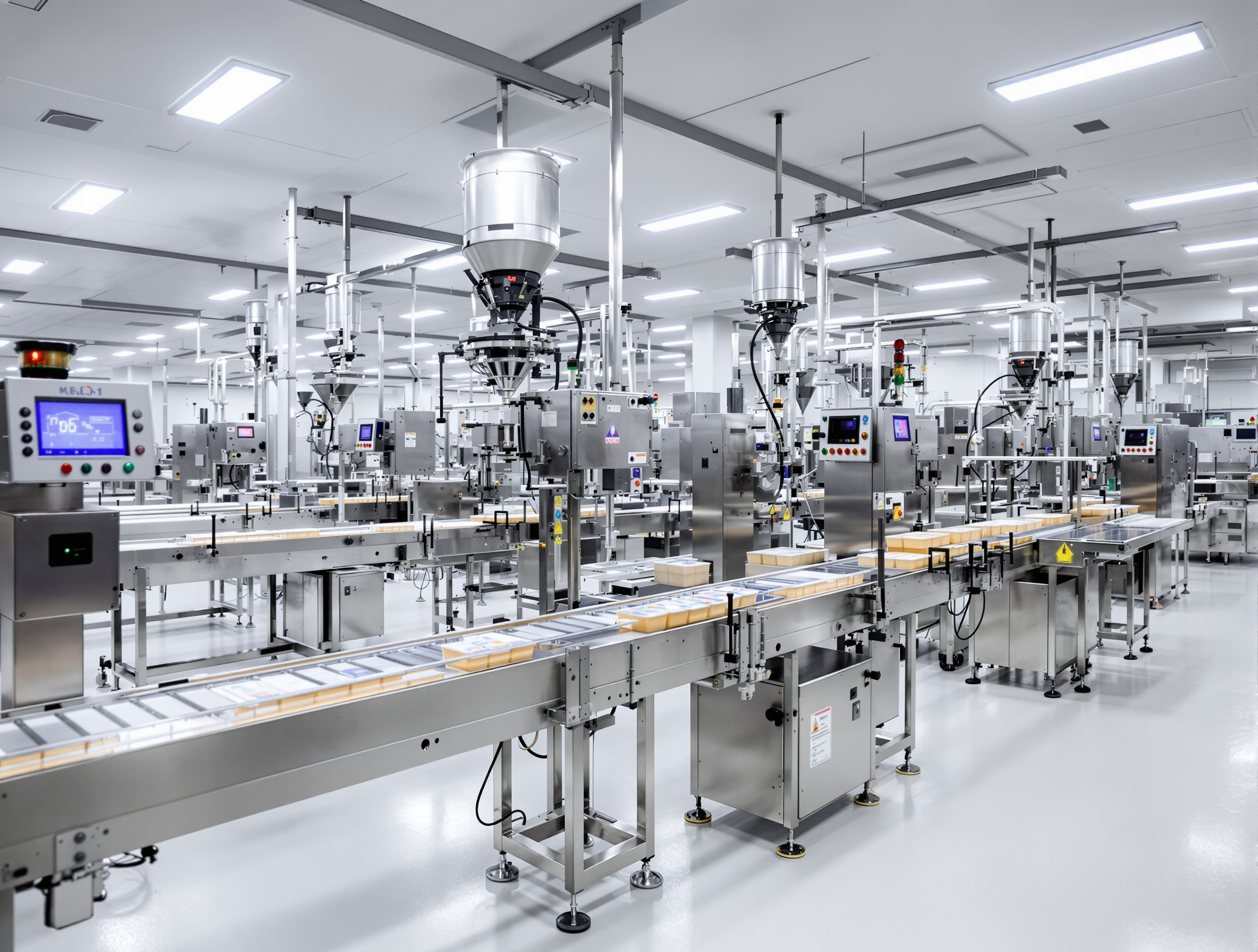 Food processing plants requiring precise ingredient packaging and portion control systems#1.3