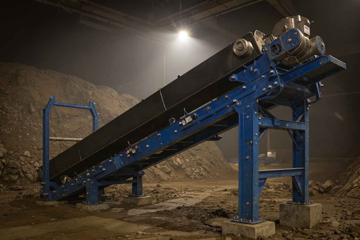 Mining industry conveyor systems for heavy duty material handling#1.6