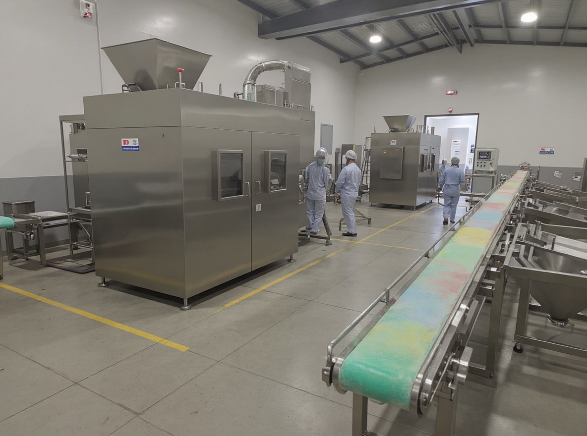 Chemical manufacturing facilities handling fine powders and pigments requiring dust-tight filling solutions#1.3