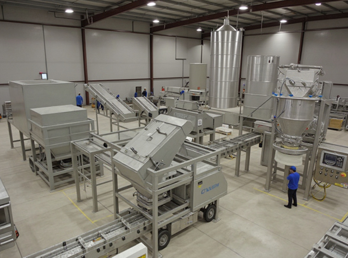 Industrial manufacturing requiring cement, fly ash, and mineral packaging with high-speed precision systems#1.3