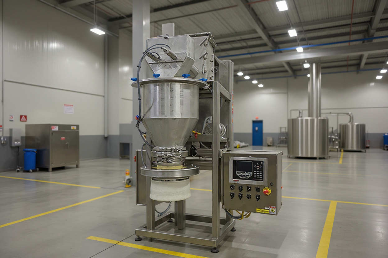 Chemical manufacturing bulk bag handling equipment#1.5