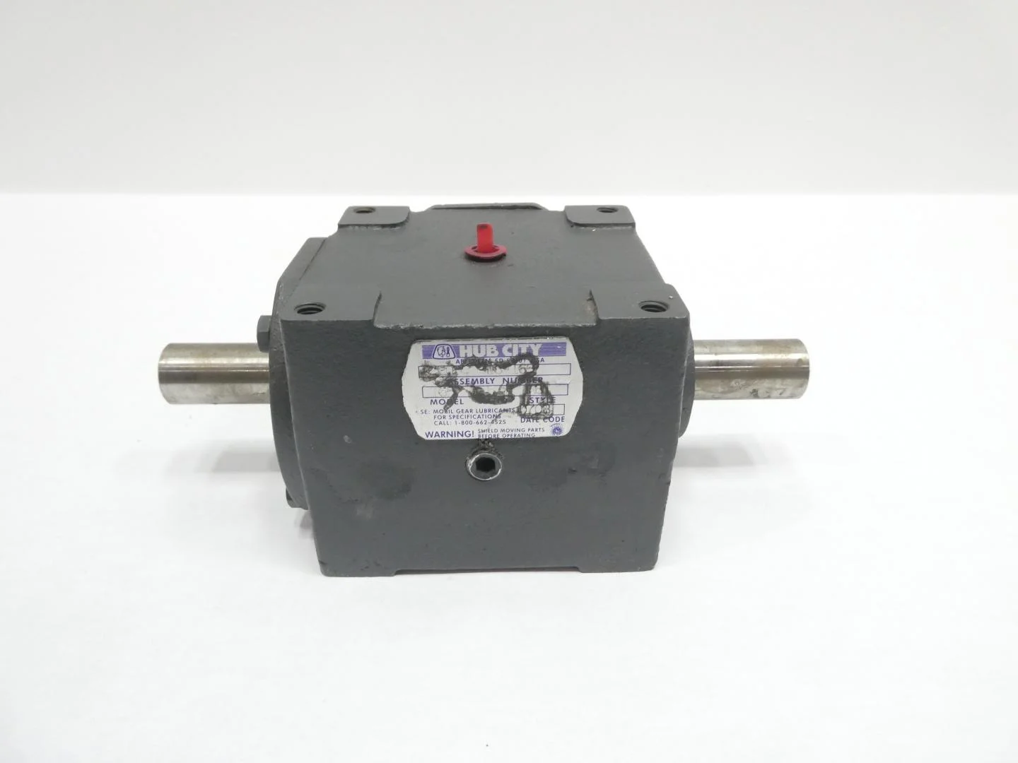 ignoreGeneration#Hub City right angle gear reducer 1.5:1 ratio compact design