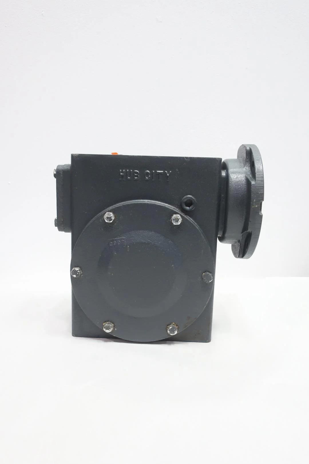 ignoreGeneration#Hub City right angle gear reducer 30:1 ratio heavy duty construction